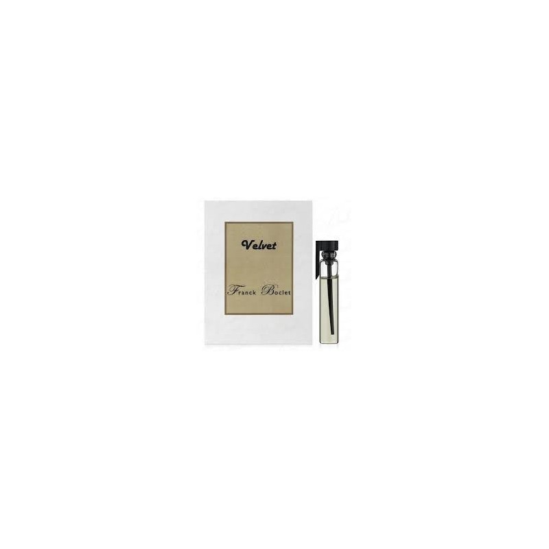 Franck Boclet Velvet 1.5 ml 0,05 fl. oz. oficiálna vzorka parfumu