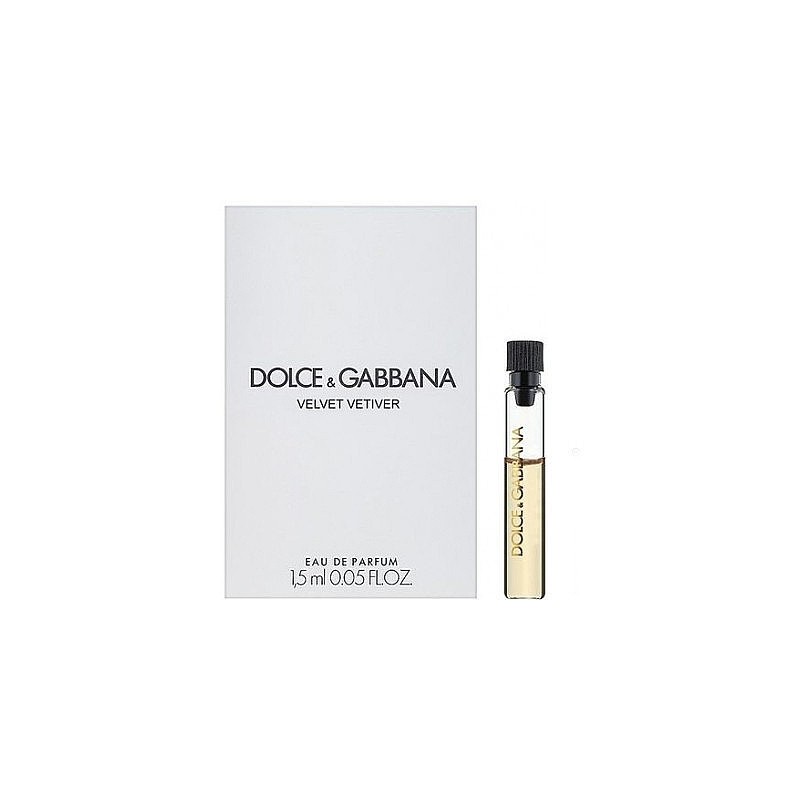 Dolce & Gabbana Velvet Vetiver 1.5 ML 0,05 fl. oz. oficiálna vzorka parfumu