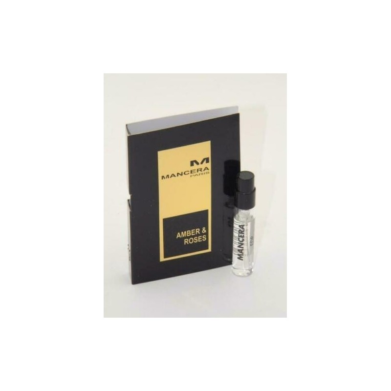 Mancera AMBER AND ROSES 2ml 0,06 fl. oz. oficiálne vzorky parfumov