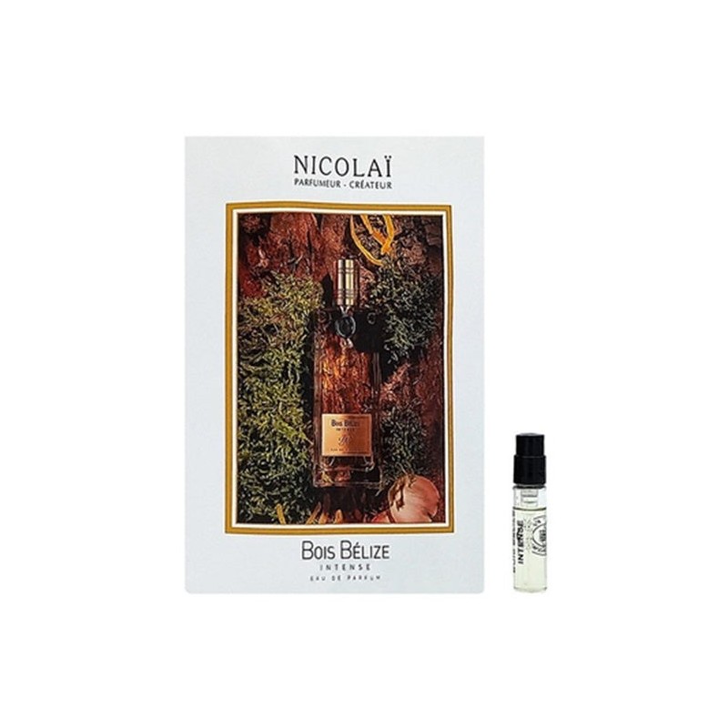 oficiálne vzorky parfémov Nicolai Baikal Leather parfém 1.8ml 0.07 oz. testátor vône