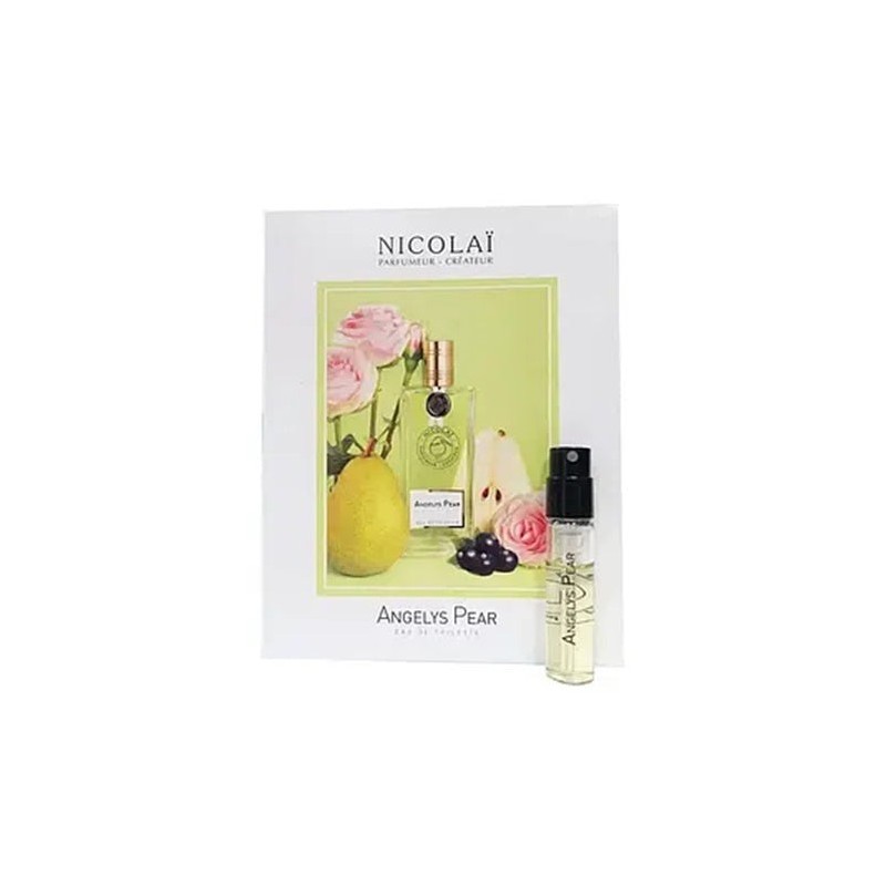 oficiálne vzorky parfémov Nicolai Angelys Pear voňa 1.8 ml 0.07 oz. testátor vône