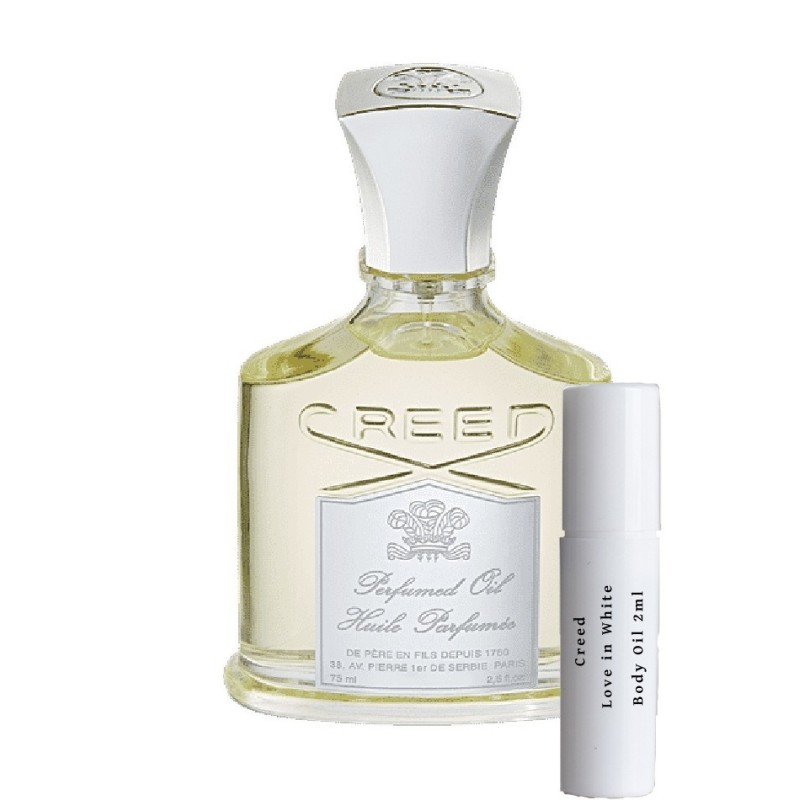 Creed Vzorky telového oleja Love In White 2ml