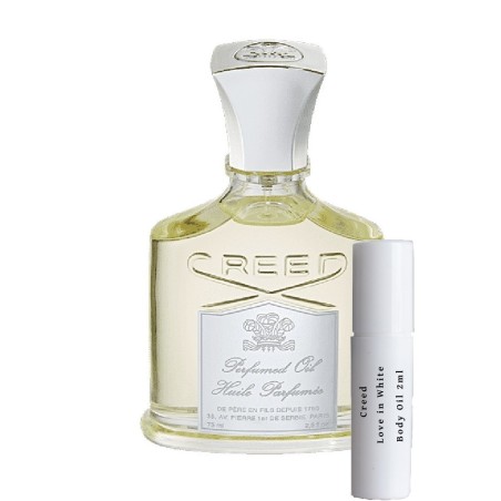 Creed Vzorky telového oleja Love In White 2ml